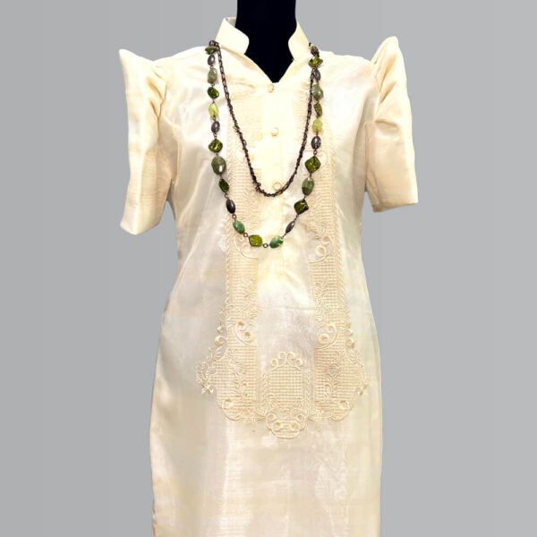 Ladies Mestiza Barong Dress - Magnolia